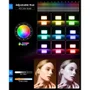 Kit 2 Luzes Ubeesize RGB Tripé Ajustável Pra Vídeo Streaming