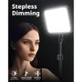 Kit Iluminação LED Vídeo Ubeesize 2 PCs Tripé 165cm Celular