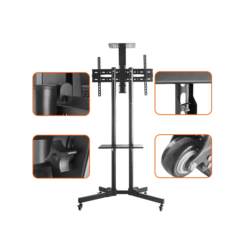 Imagem 2 de 3 do produto Suporte Pedestal Para Tvs LED, Lcd 32 A 70 " Preto