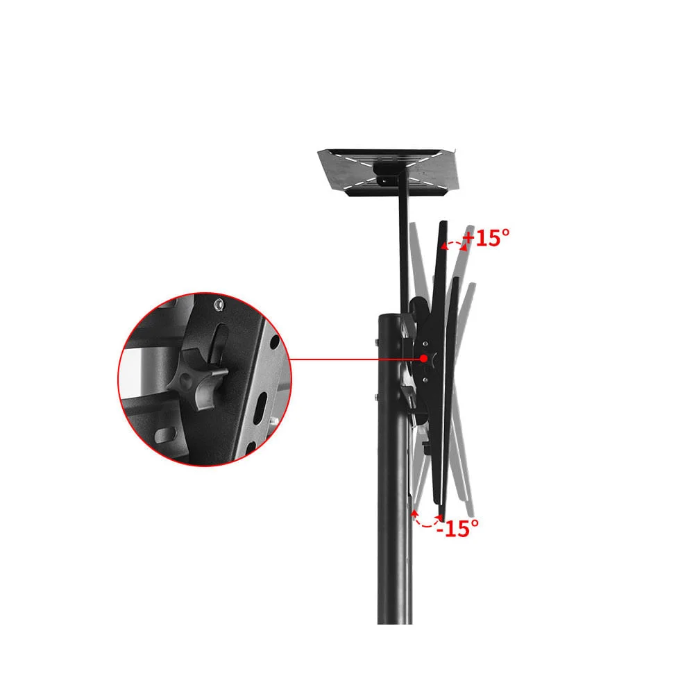 Imagem 3 de 3 do produto Suporte Pedestal Para Tvs LED, Lcd 32 A 70 " Preto