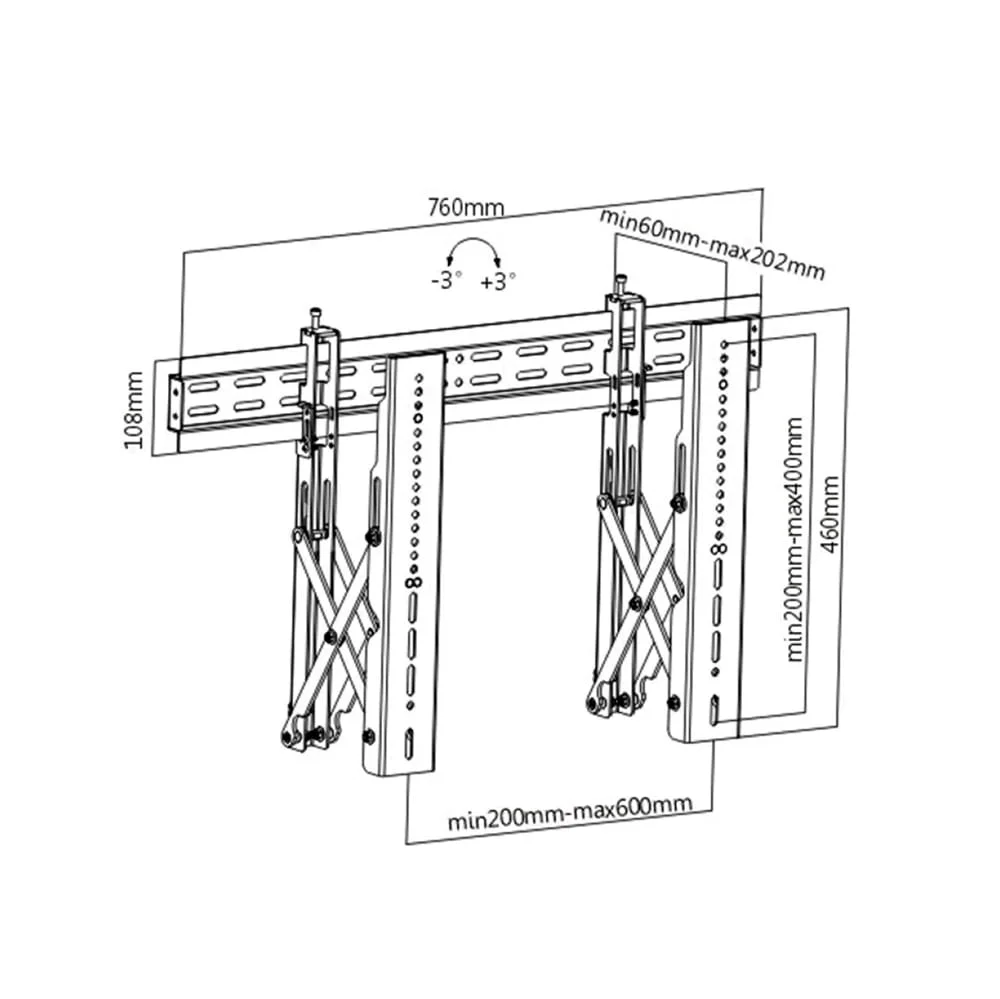 Imagem 3 de 5 do produto Suporte Para Video Wall