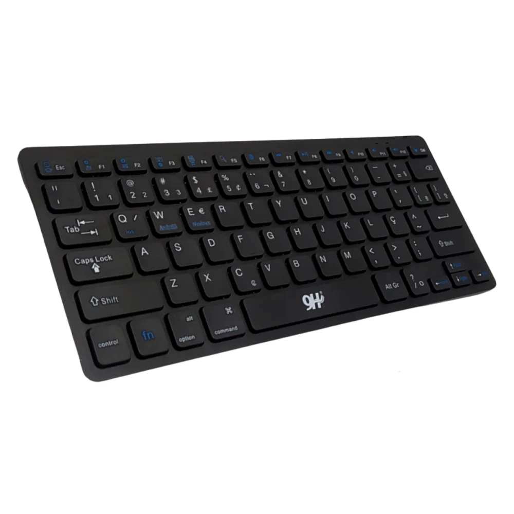Imagem 2 de 5 do produto Teclado Sem Fio Ultra Fino Portátil Bluetooth Forte Distancy