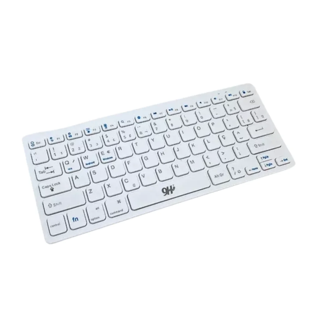 Imagem 4 de 5 do produto Teclado Sem Fio Ultra Fino Portátil Bluetooth Forte Distancy