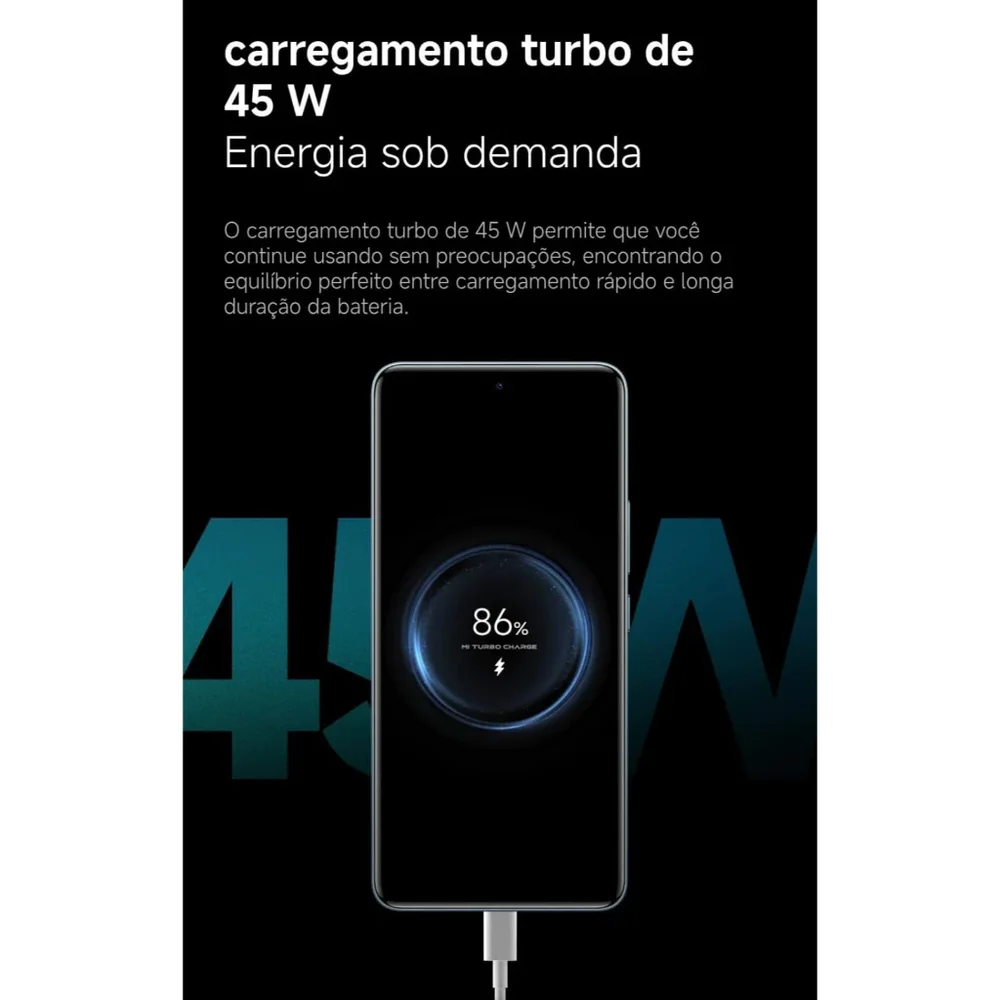 Imagem 2 de 5 do produto Celular Xiaomi Redmi Note 15 Pro De 256gb 8GB Ram De 6.77"  Camera 200+8mp 32mp - Titanium Color (global)