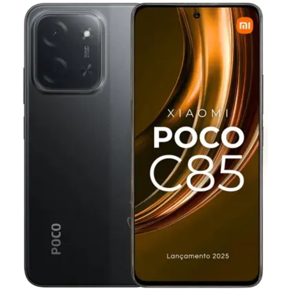 Celular Xiaomi Poco C85 De 256b 8GB Ram De 6.9" Camera 50mp 13mp - Preto (global) Celular Xiaomi Poco C85 De 256b 8GB Ram De 6.9" Camera 50mp 13mp - Preto (global)