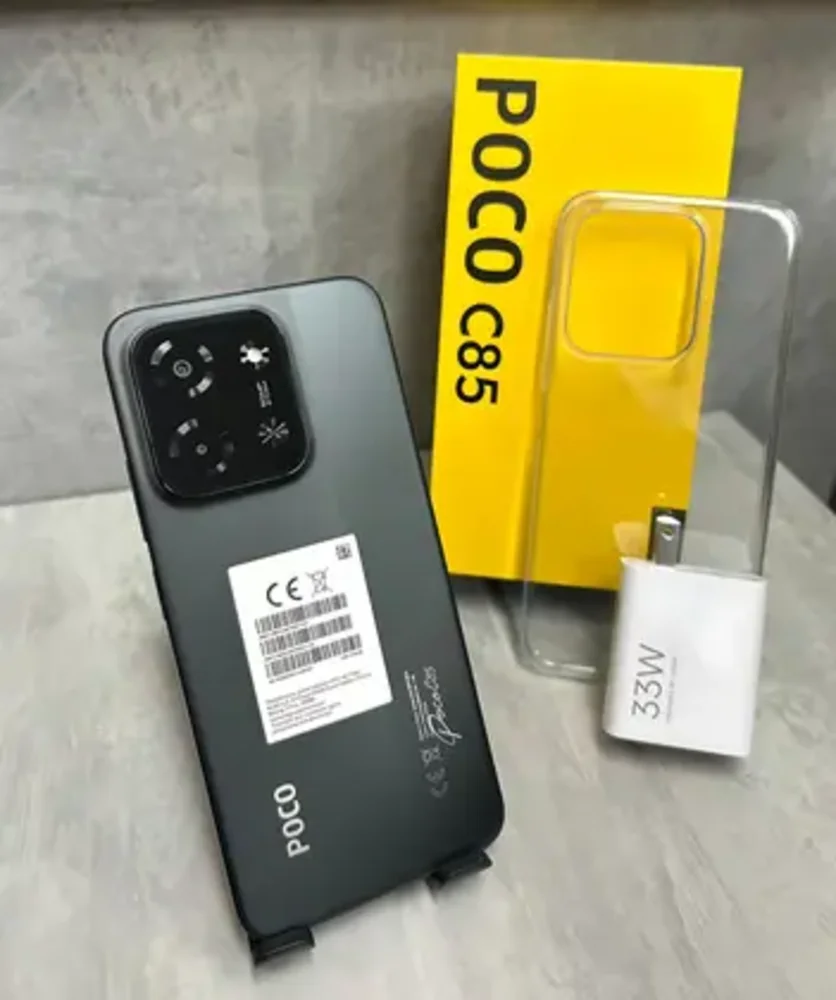 Celular Xiaomi Poco C85 De 256b 8GB Ram De 6.9" Camera 50mp 13mp - Preto (global) Celular Xiaomi Poco C85 De 256b 8GB Ram De 6.9" Camera 50mp 13mp - Preto (global)