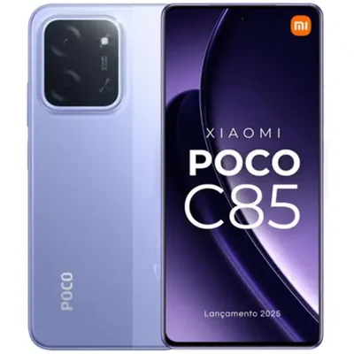 Celular Xiaomi Poco C85 De 128GB 6gb Ram De 6.9"  Camera 50mp 13mp - Morado (global)