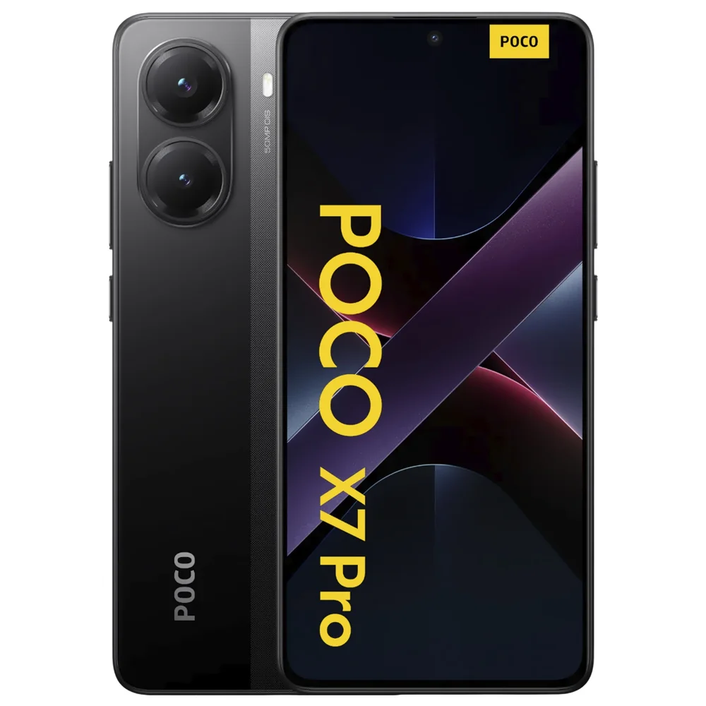 Xiaomi POCO X7 Pro 8GB+256GB BLACK 黒 Produtos com até 15 OFF no PIX KaBuM