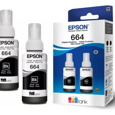 Kit 02 Garrafas  664 L395 L380 L375 L220 Preto