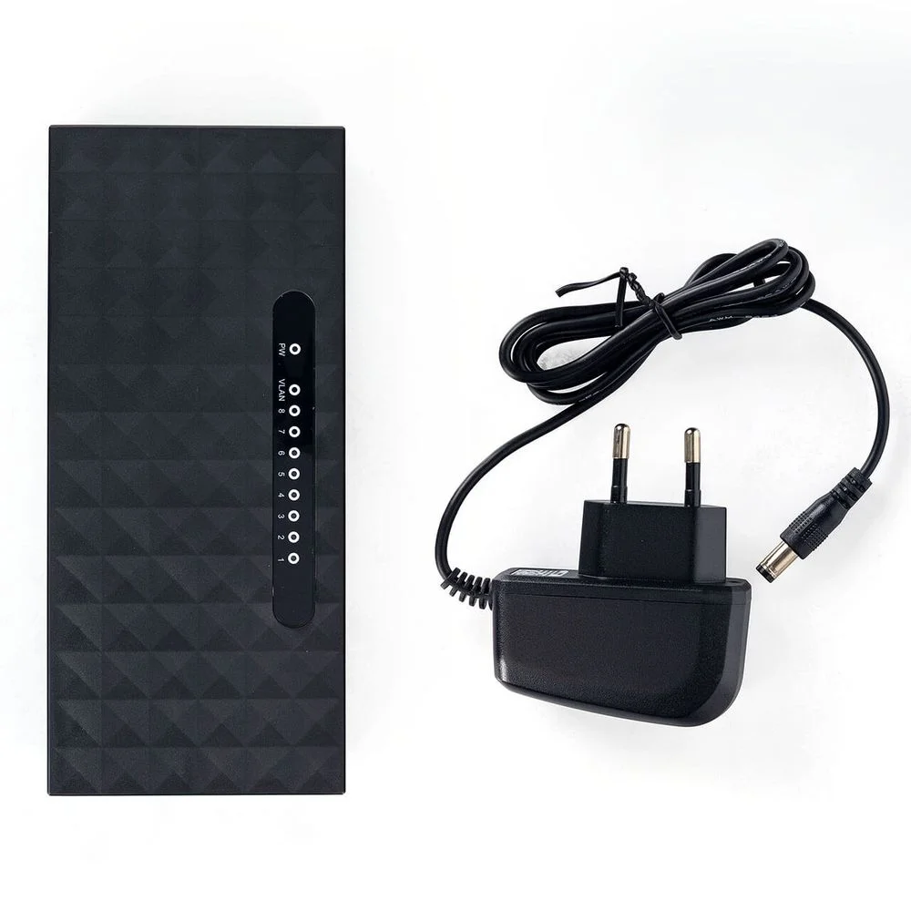 Imagem 2 de 3 do produto Switch Gigabit Rj45 De Mesa 10/100/1000mbps 5 Portas 5 Portas