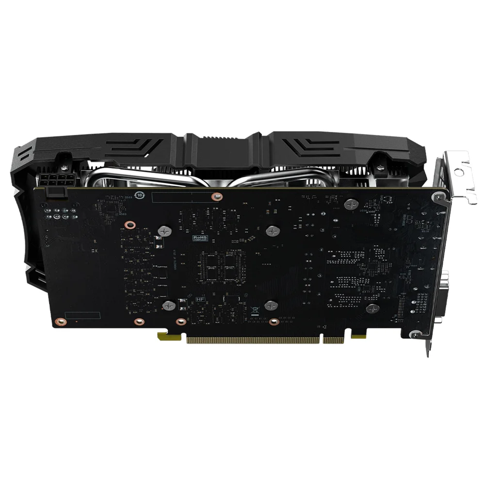 Imagem 2 de 5 do produto Placa De Vídeo PCyes Nvidia Geforce Gtx1660 Super, 6gb Gddr6, 192-bit, Dual Fan, HDMI, Display Port E Dvi - Pvx1660s62f