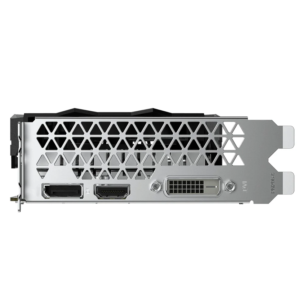 Imagem 3 de 5 do produto Placa De Vídeo PCyes Nvidia Geforce Gtx1660 Super, 6gb Gddr6, 192-bit, Dual Fan, HDMI, Display Port E Dvi - Pvx1660s62f