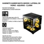 Gabinete Gamer Grodd Clanm Mid Tower Preto Mini-itx Matx Aço E Vidro 350x270x350mm