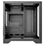 Gabinete Gamer Grodd Clanm Mid Tower Preto Mini-itx Matx Aço E Vidro 350x270x350mm