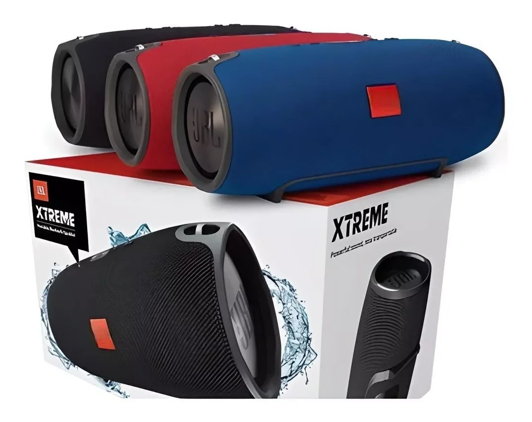 Caixa De Som Bluetooth Portátil Xtreme Prova D Agua 40w Preto