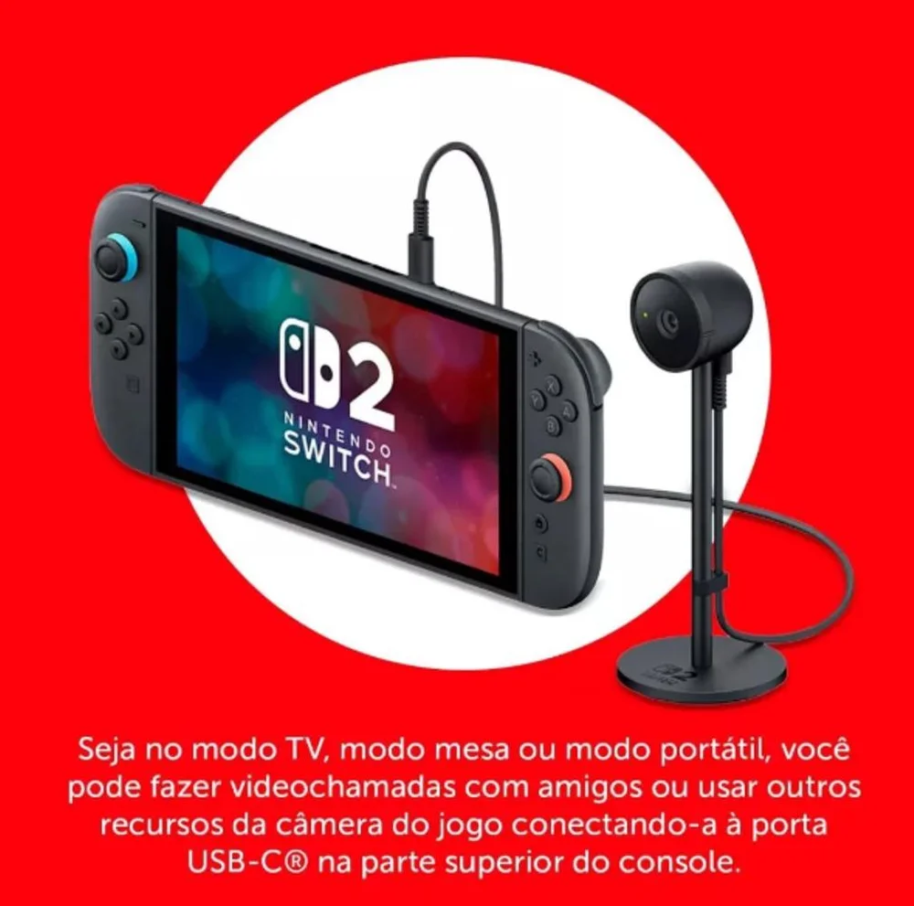 Imagem 3 de 3 do produto Camera Portátil Console Nintendo Switch 2