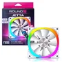 Cooler Para Gabinete Round5 Jetta Fw White 120mm - 7492 3