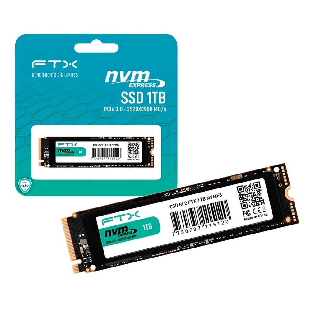新品 Fikwat FX550 M.2 NVMe SSD 1TB PCIe3.0 Produtos com até 15 OFF no PIX KaBuM