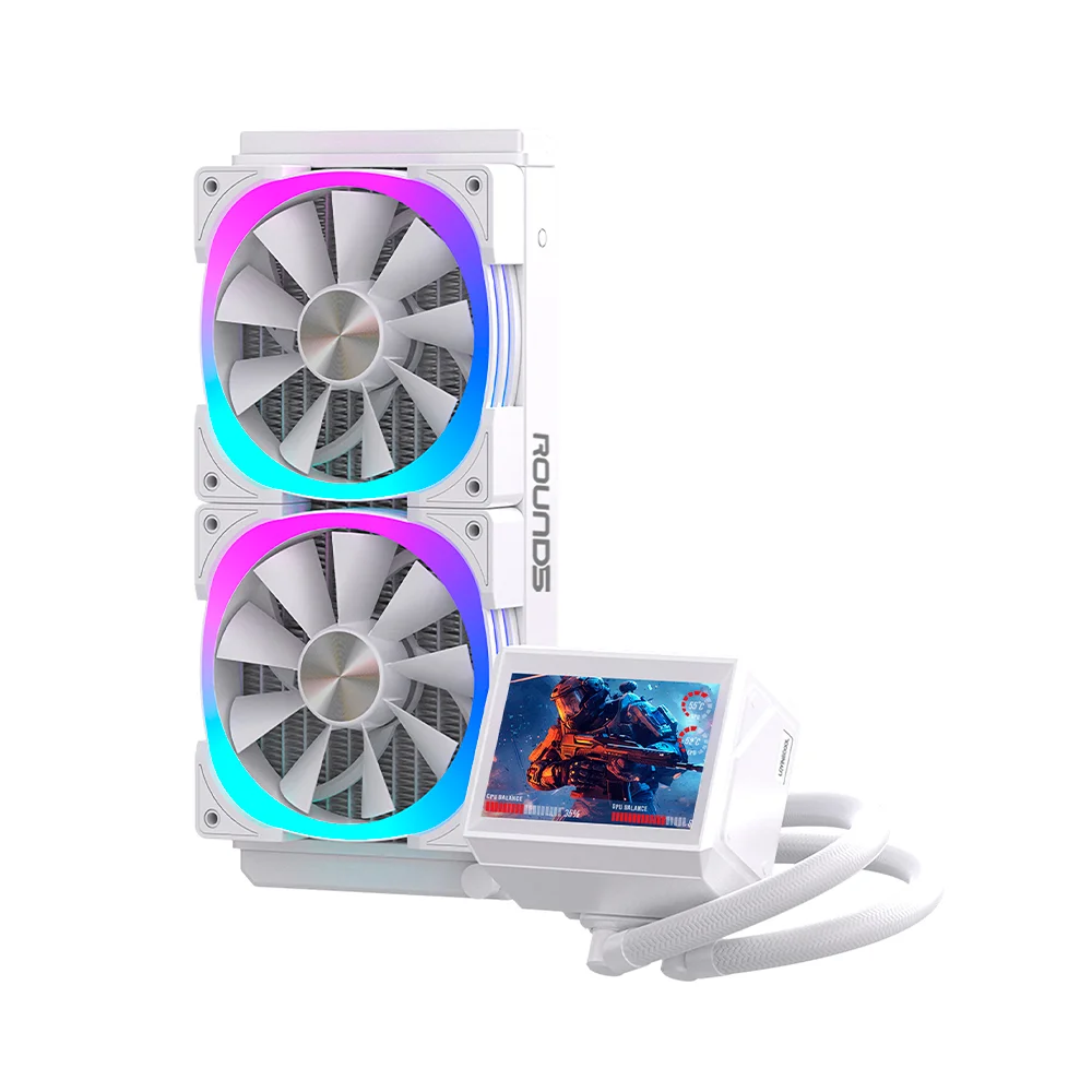 Imagem 5 de 5 do produto Water Cooler Round5 Notus White ARGB 240mm - 7503