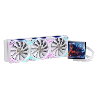 Water Cooler Round5 Zephyro White ARGB 360mm - 7497