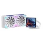 Water Cooler Round5 Zephyro White ARGB 240mm - 7499 3