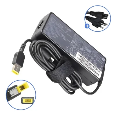 Fonte Carregador Notebook Lenovo 20v-3,25a 65w Pino Quadrado