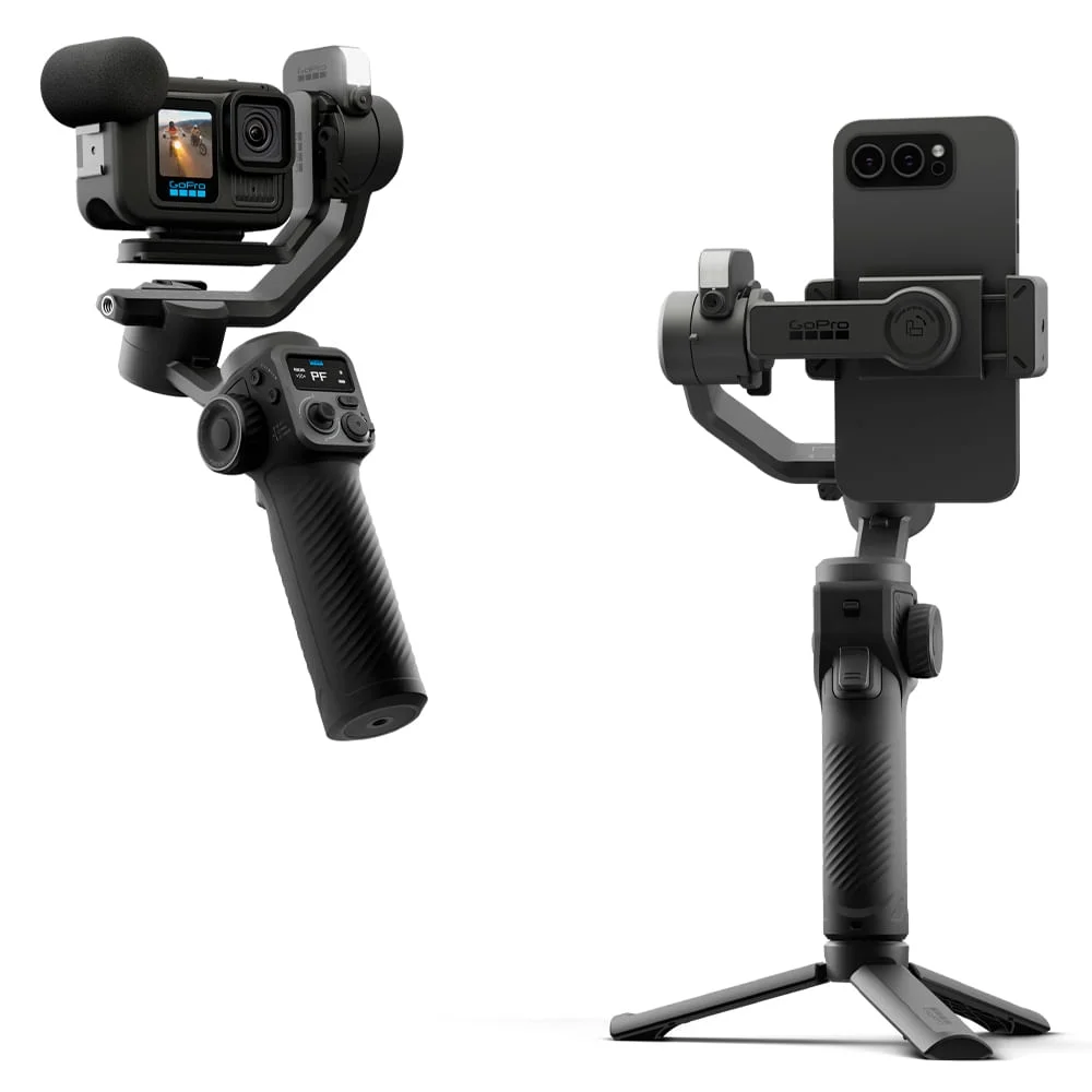 Gimbal Gopro Fluid Pro Ai 3 Eixos Com Rastreamento Inteligente, Estabilização Profissional E Bateria De Até 18h N/a