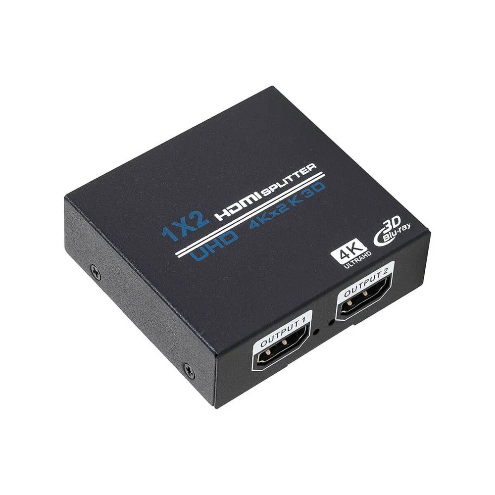 Imagem 2 de 5 do produto Splitter HDMI 1x2 4k, 1 Entrada E 2 Saídas