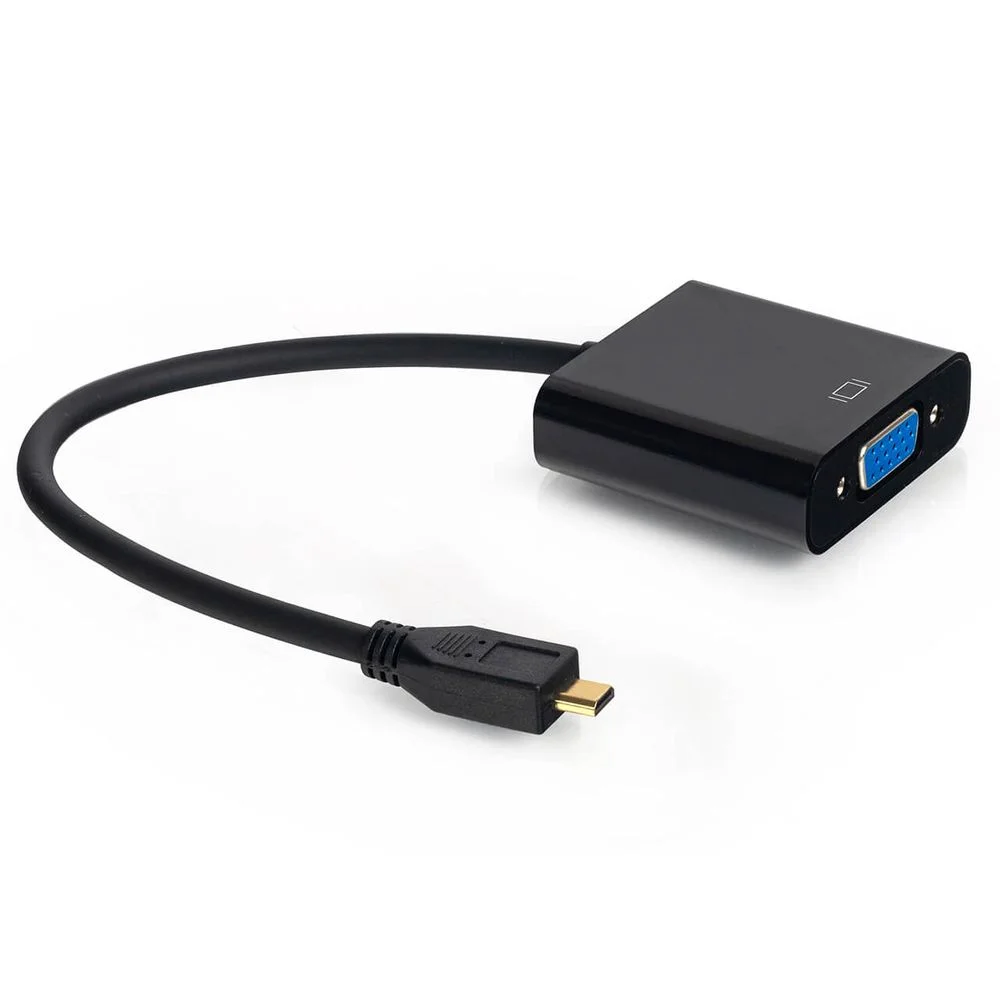Imagem 3 de 4 do produto Cabo Adaptador Micro HDMI Para Vga - Cirilo Cabos