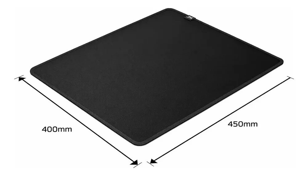 Imagem 2 de 5 do produto Mousepad Gamer Hyperx Pulsefire Mat Grande 400x450mm Preto