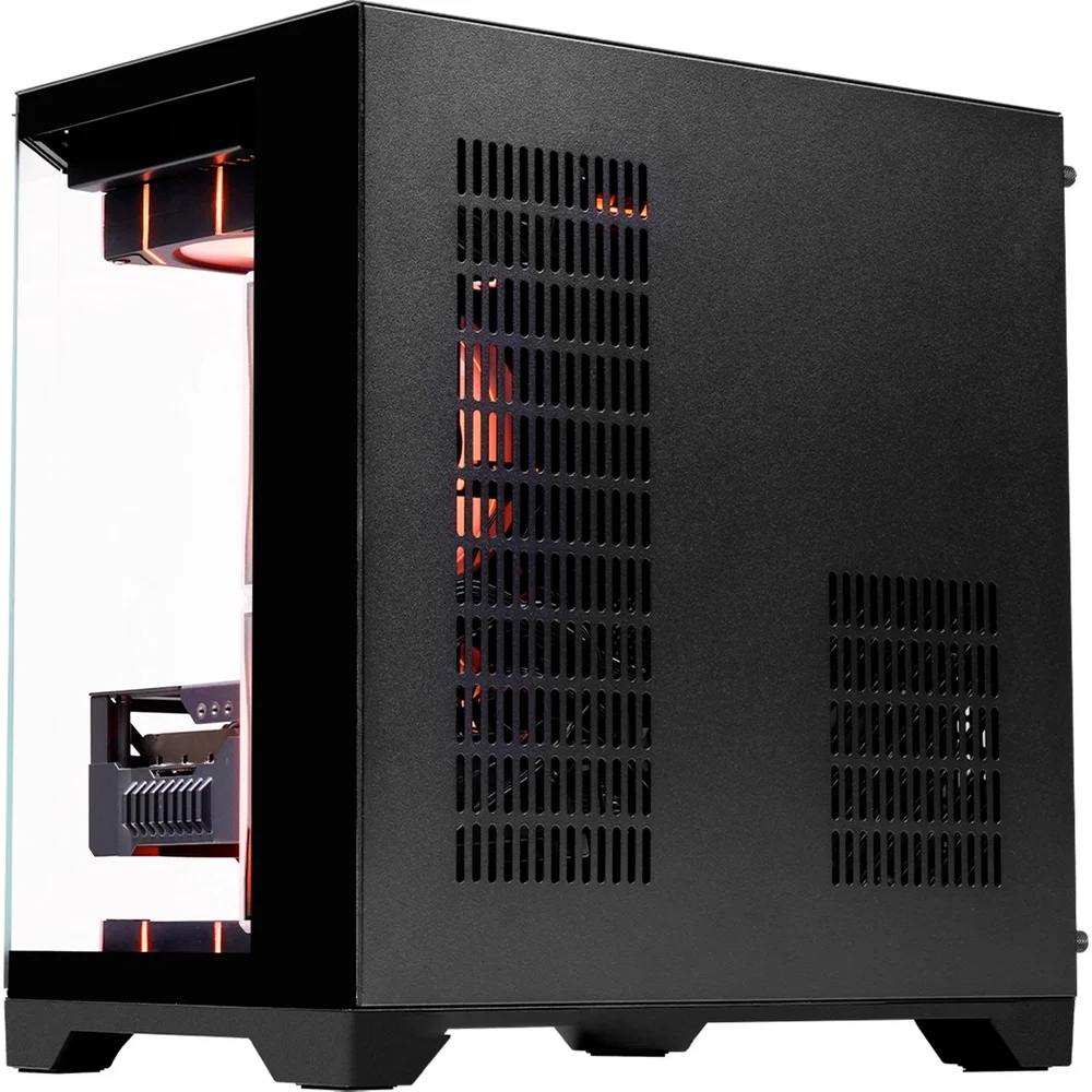 Imagem 2 de 5 do produto Gabinete Gamer Aquário K-mex Ângulo Cg-01kv, Painel Duplo Frontal Em Vidro Temperado, Usb 3.2, Micro-atx, Preto - Cg01kvrh001cb0x