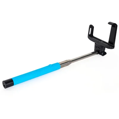 Suporte Para Selfie, Monopod Wireless, Iphone, Galaxy - Z07-5 Azul Azul