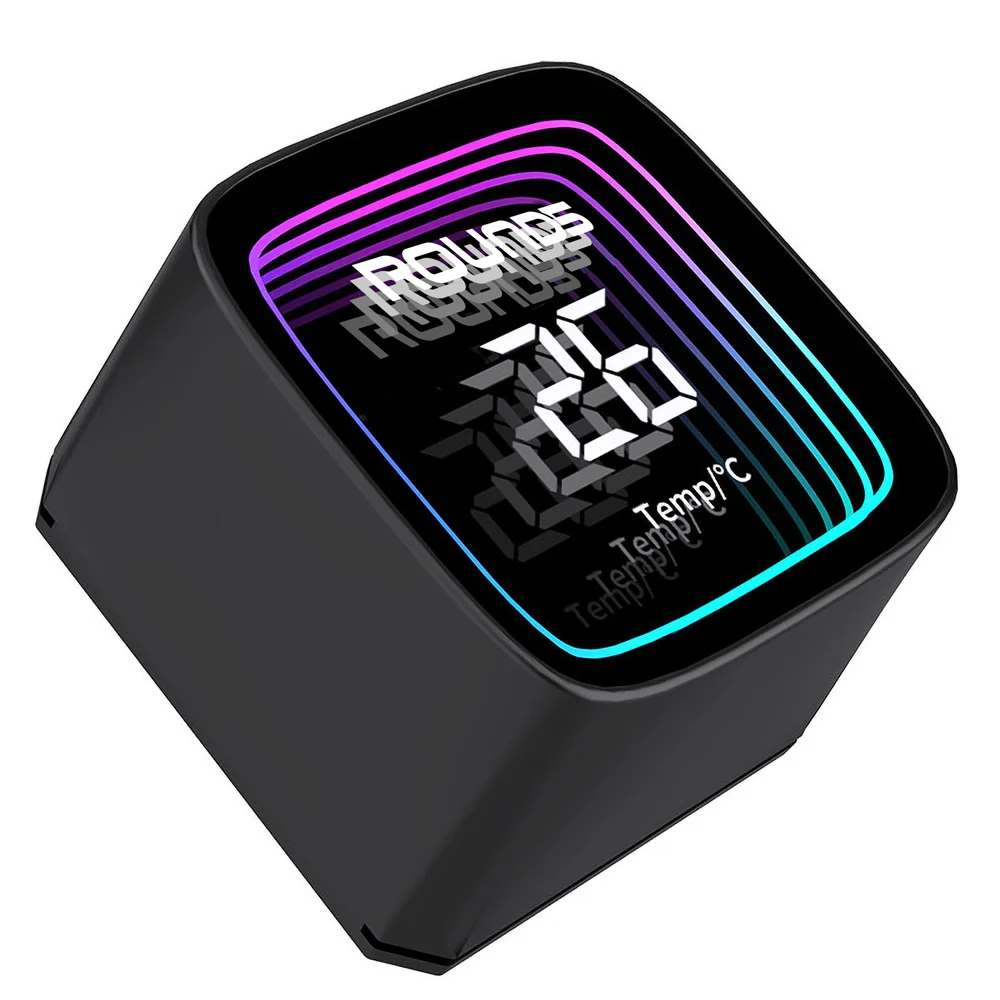 Water Cooler Round5 Boreah 240mm ARGB Com Display – Preto 7