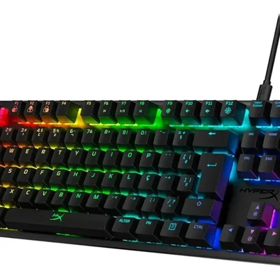 Teclado Gamer Mecânico Hyperx Alloy Origins Core RGB Abnt2