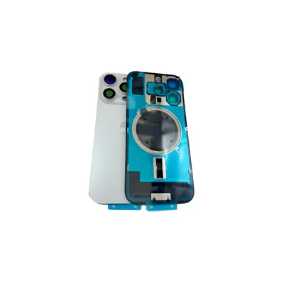 Tampa Traseira Completa Com Lente Para Iphone 16 Pro Cor: Branco
