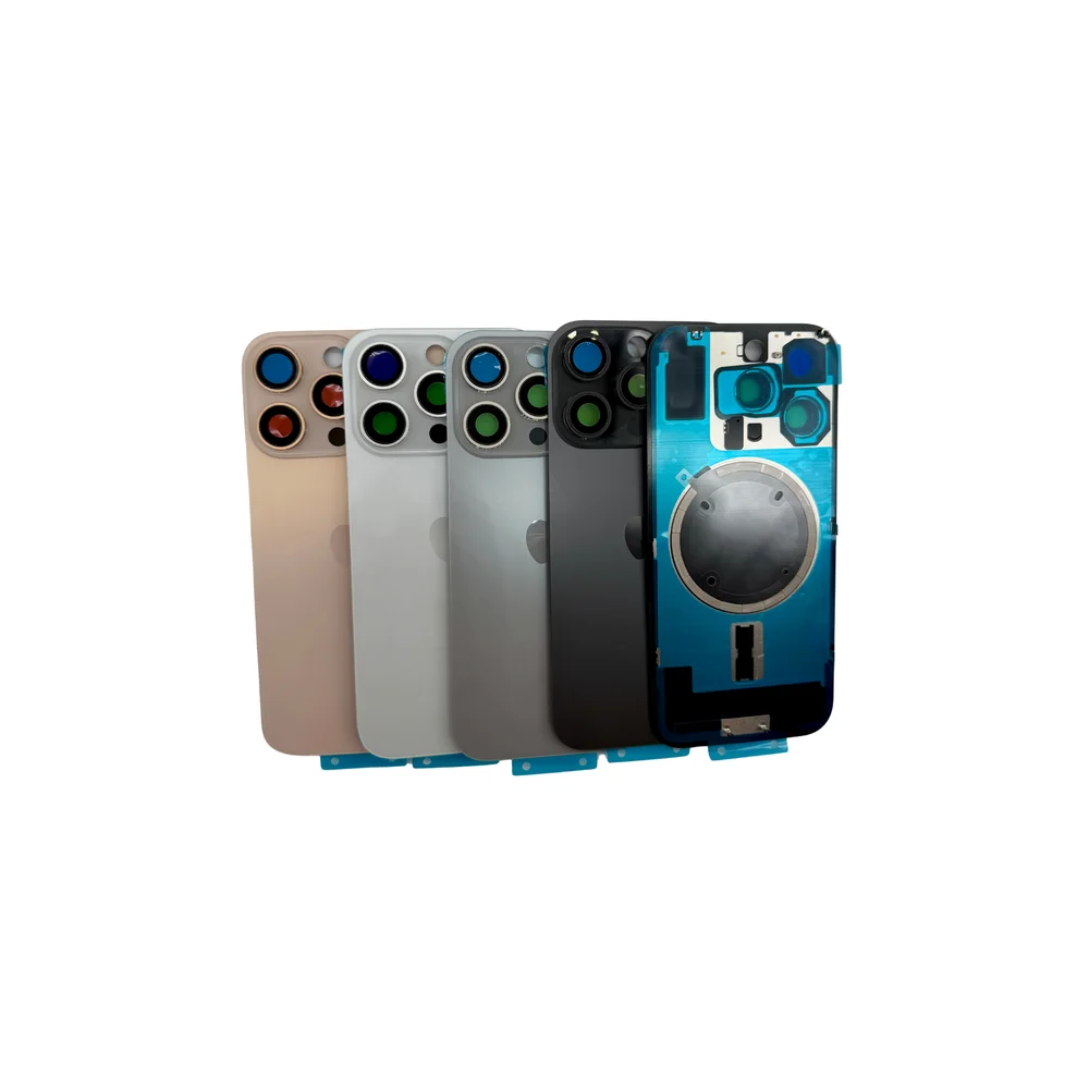 Imagem 3 de 4 do produto Tampa Traseira Completa Com Lente Para Iphone 16 Pro Cor: Branco