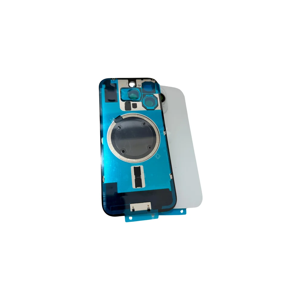 Imagem 4 de 4 do produto Tampa Traseira Completa Com Lente Para Iphone 16 Pro Cor: Branco