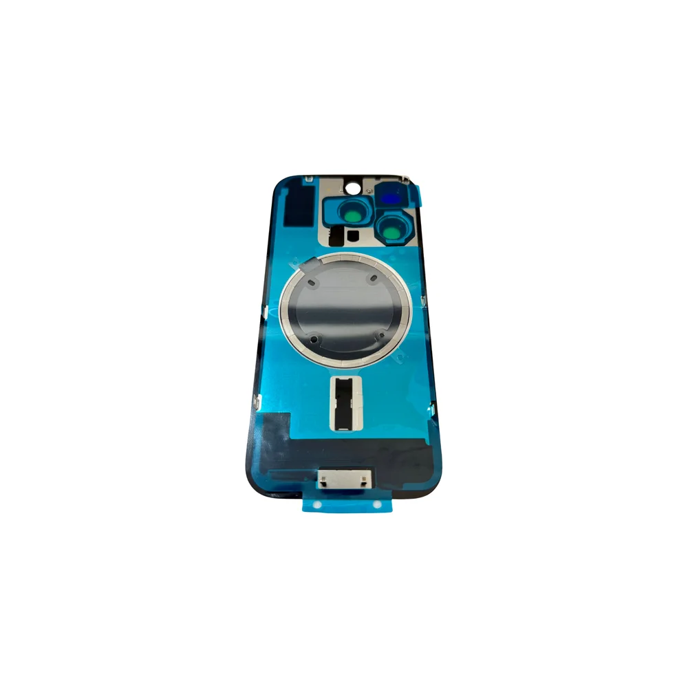 Imagem 2 de 4 do produto Tampa Traseira Completa Com Lente Para Iphone 16 Pro Cor: Preto