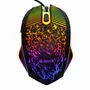 Mouse Gamer Usb LED RGB 6 Botões 3600dpi B-max Para Jogos Preto