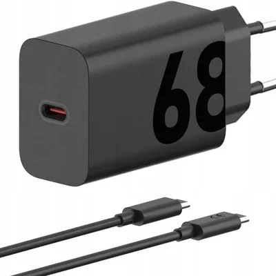 Carregador Usb-c 68w Com Cabo Tipo C – Uso Universal