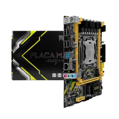 Placa-mãe Micro-atx X99 LGA  2011-v3, Processador Intel Xeon E5, Ddr4 2666mhz, Nvme M.2, Desempenho