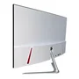 Monitor Gamer Bluecase 23.8" Curvo Bm24fh1gc  Trace: Imersao Full Hd E 75hz - Branco