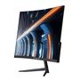 Monitor Gamer Bluecase 23.8" Curvo Bm24fh1gc  Trace: Imersao Full Hd E 75hz - Preto