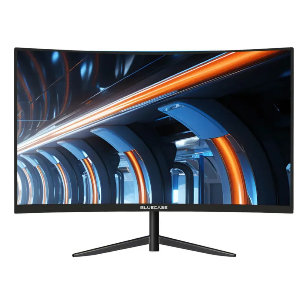 Monitor Gamer Bluecase 23.8" Curvo Bm24fh1gc Trace: Imersao Full Hd E 75hz - Preto Monitor Gamer Bluecase 23.8" Curvo Bm24fh1gc Trace: Imersao Full Hd E 75hz - Preto