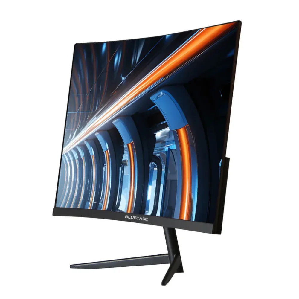 Monitor Gamer Bluecase 23.8" Curvo Bm24fh1gc Trace: Imersao Full Hd E 75hz - Preto Monitor Gamer Bluecase 23.8" Curvo Bm24fh1gc Trace: Imersao Full Hd E 75hz - Preto