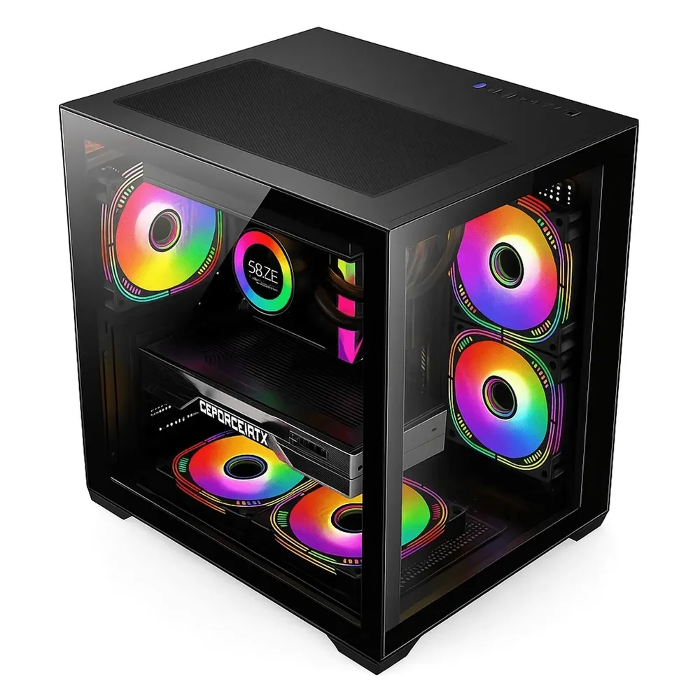 PC Gamer Balão.info Amd Ryzen 5 8500g, Memória Ram 32gb Ddr5, SSD 500gb Nvme, Fonte 500w