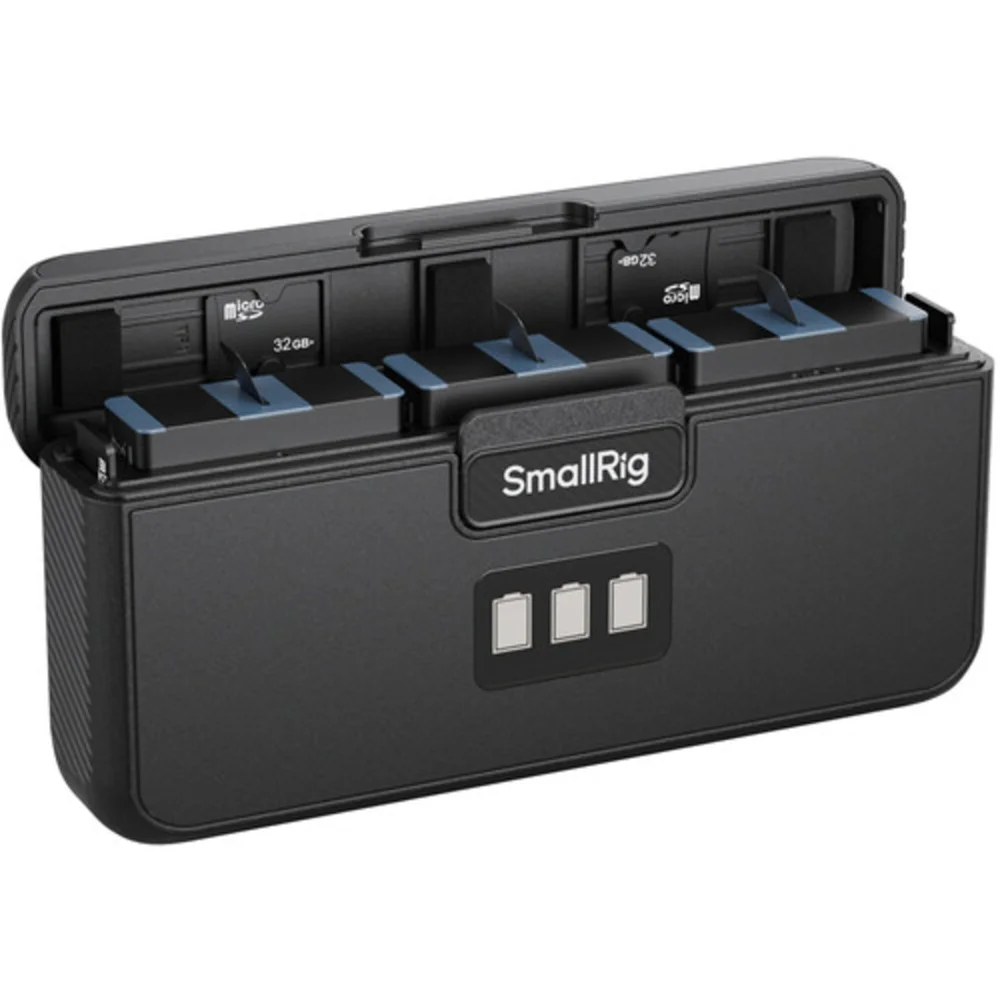 Carregador Smallrig Para 3 Baterias Gopro Hero12/11/10/9 (4565)