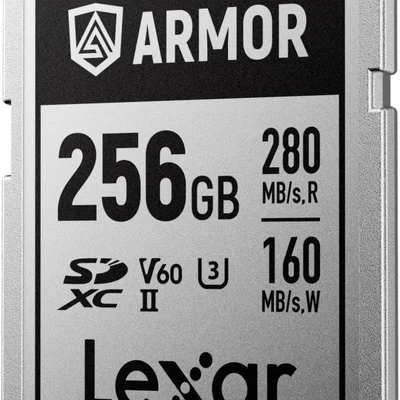 Cartão Memória Lexar Sd Xc 256gb 280mb/s Uhs-ii V60 Armor Silver Pro Lsdamsp256g-rnnng