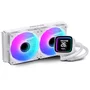 Water Cooler Round5 Boreah White ARGB 240mm Amd/intel Com Display R5-wc-boreah-240w-2235 3