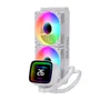 Water Cooler Round5 Boreah White ARGB 240mm Amd/intel Com Display R5-wc-boreah-240w-2235